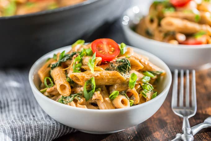 Dairy-Free Creamy Blackened Chicken Pasta: Cashew Cream Magic